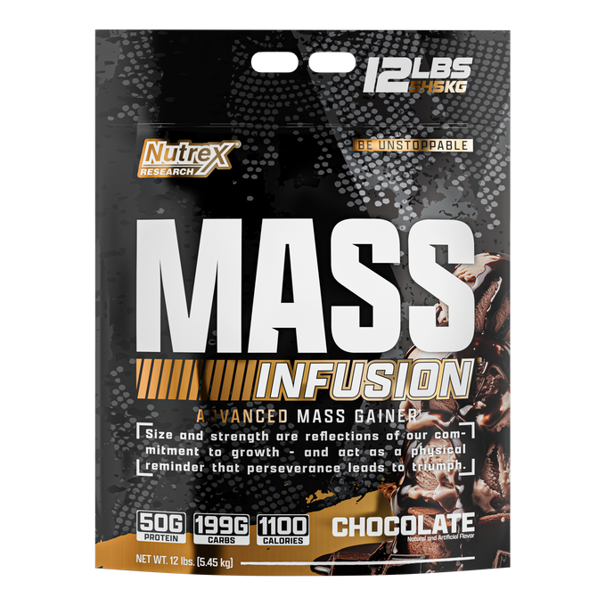 Mass Infusion Advanced Mass Gainer 12LB | Nutrex Research
